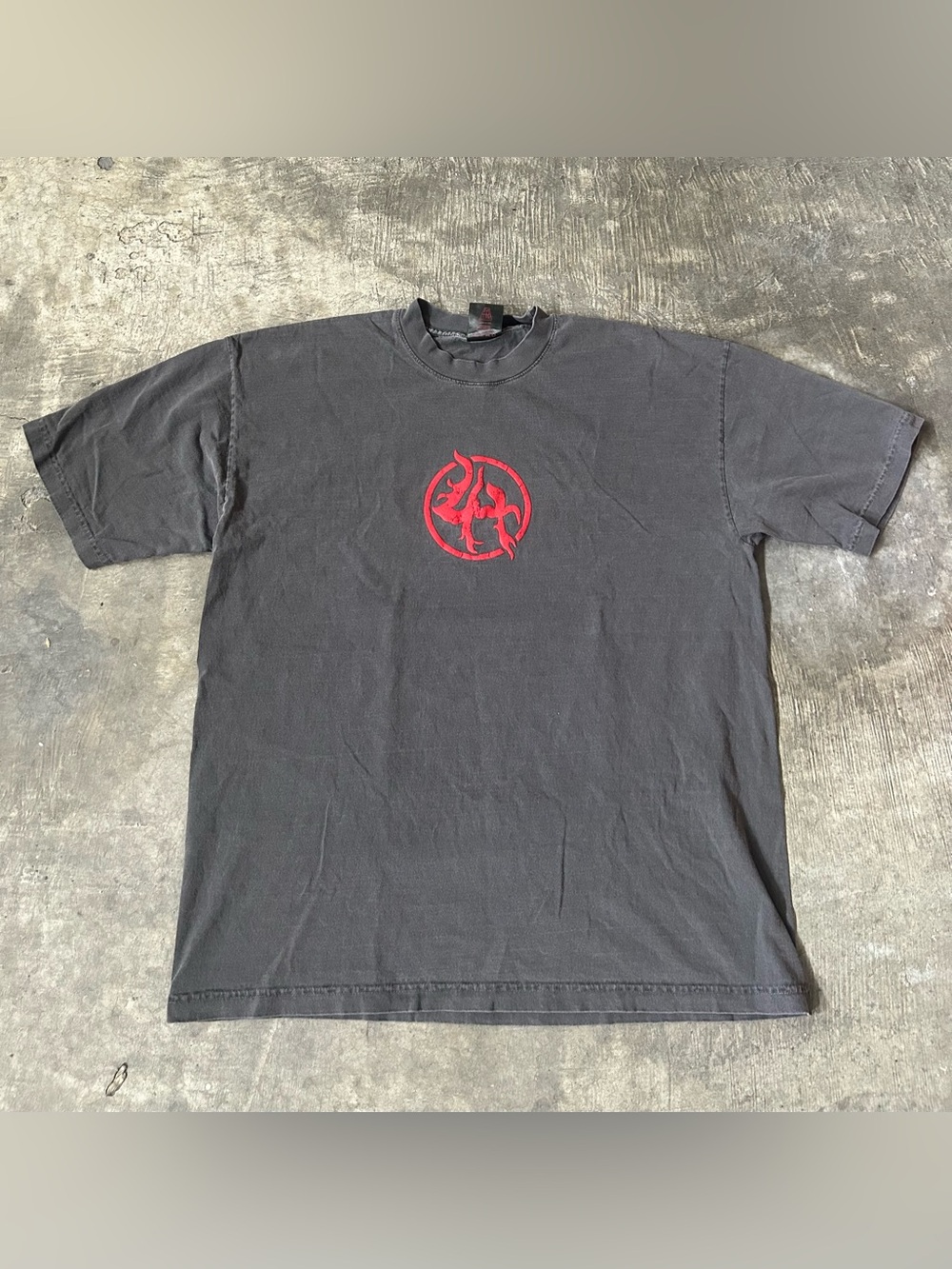 Lost Hills Red Puff Logo Tee